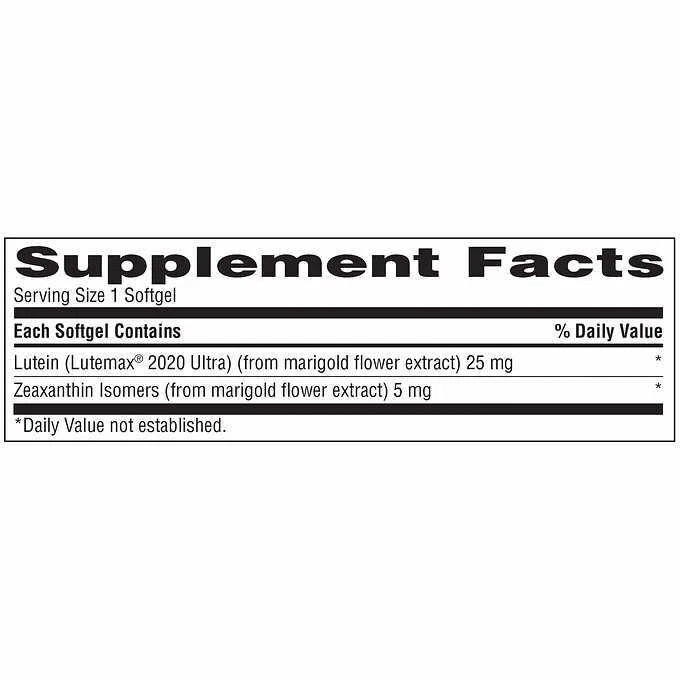 Trunature VISION COMPLEX LUTEÍNA Y ZEAXANTINA 140 cápsulas blandas - ¡Envío gratuito! Foto 2 de 4