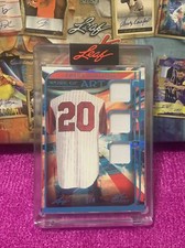 2023 LEAF ART OF SPORT FRANK ROBINSON GAME-USED TRIPLE JERSEY PATCH SSP# 3/4