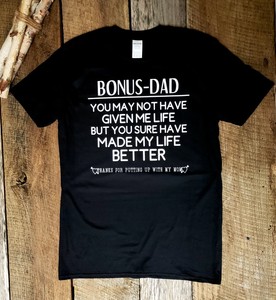 Father S Day Shirt Bonus Dad Shirt Step Dad Shirt Medium M Ebay Father S Day Shirt Bonus Dad Shirt Step Dad Shirt Medium M Ebay