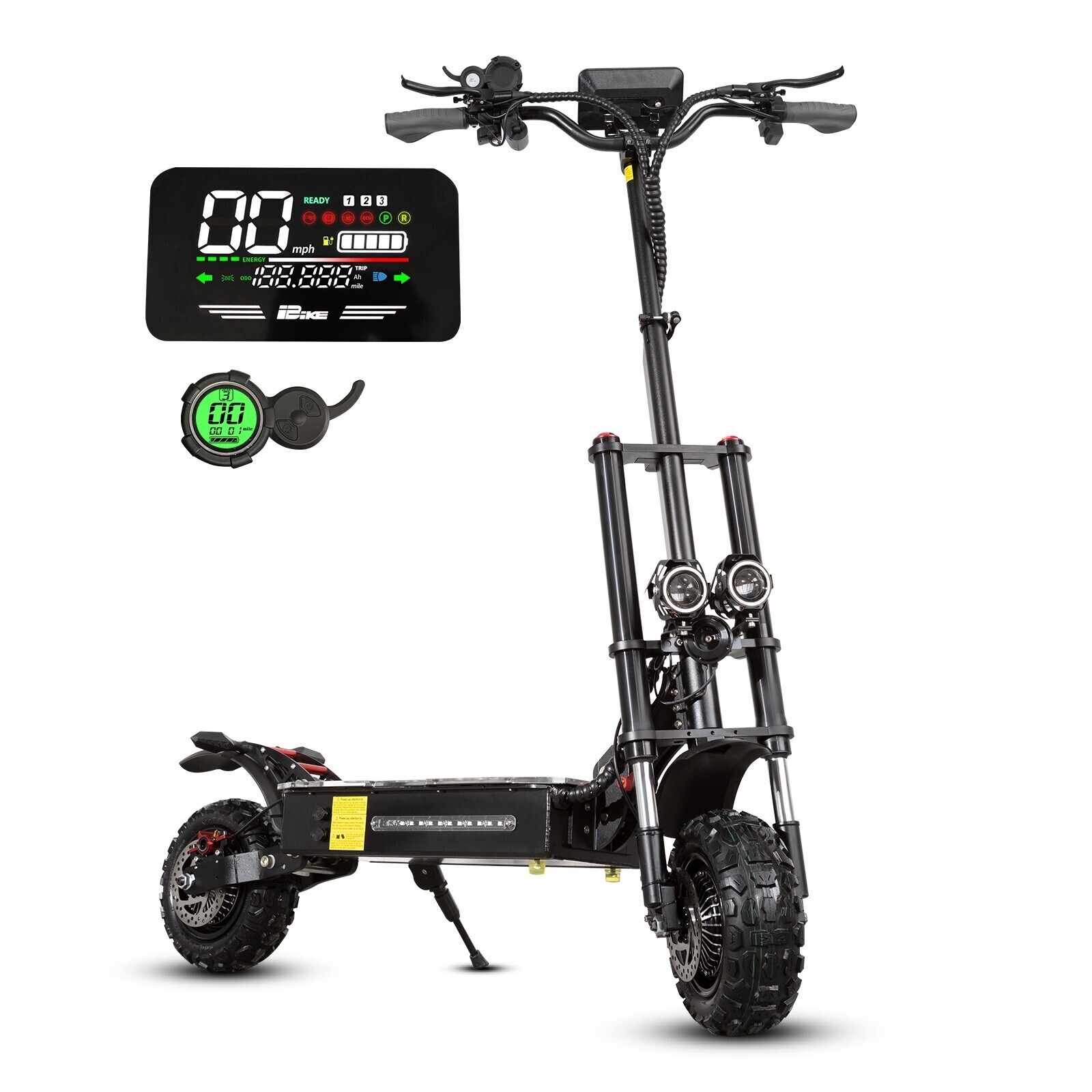 E-Scooter Q12 Plus 60V 6000W 38AH Off-Road Electric Scooter for Adults