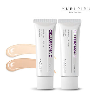 YURIPIBU Cellum amaid BB Cream SPF50+ PA++++1.41oz 40g, Koreanische Kosmetik, Probe