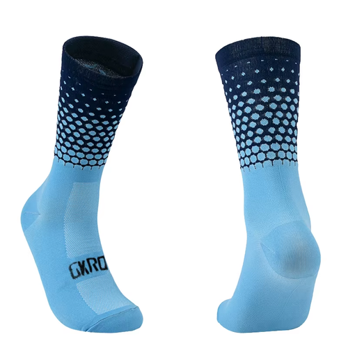Calcetines de compresión deportivos calcetines de bicicleta calcetines correr fútbol baloncesto aire libre - Imagen 22 de 23