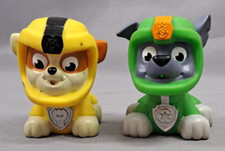 Paw Patrol Mighy Pup Bath Squirters, Spin Master set of 2.