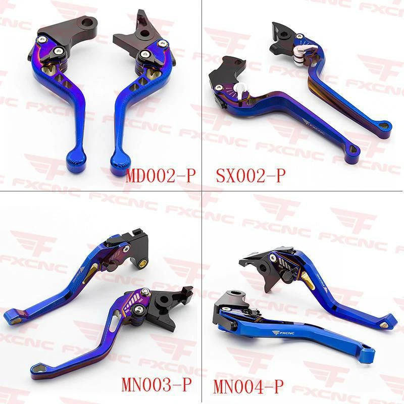 For Triumph SCRAMBLER 2006-2016 THRUXTON 2004-2015 Brake Clutch Lever Long Short - Image 2 of 4