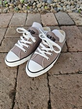 Converse All Star Mules Women's Size 4 Slip On Grey Shoes Sneakers Chuck Taylor