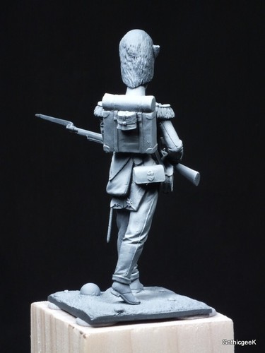Troop54 British Private Coldstream Guards Alma Crimea 54mm Kit Sin Pintar - Imagen 6 de 7