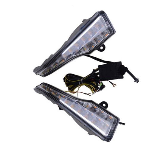 1 Set For 2013-2015 Nissan Teana Altima Fog Light LED Daytime Running Lamp - Picture 3 of 5