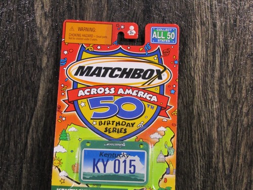 2001 Mattel Matchbox Across America 50th Birthday Series-U Pick Available States - Picture 29 of 82