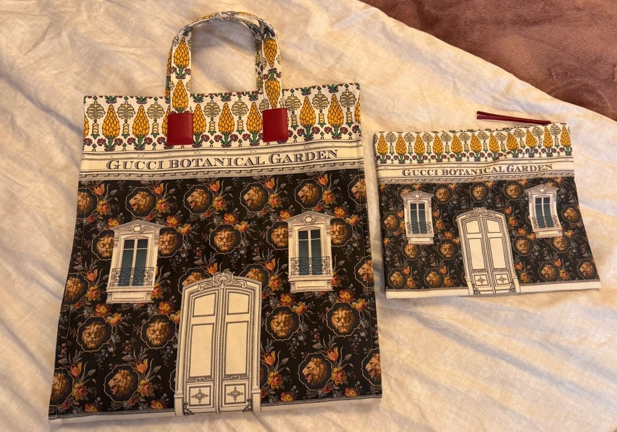 Gucci GUCCI GARDEN TOTE & ORGANIZER FIRENZE NEW Florence Exclusive