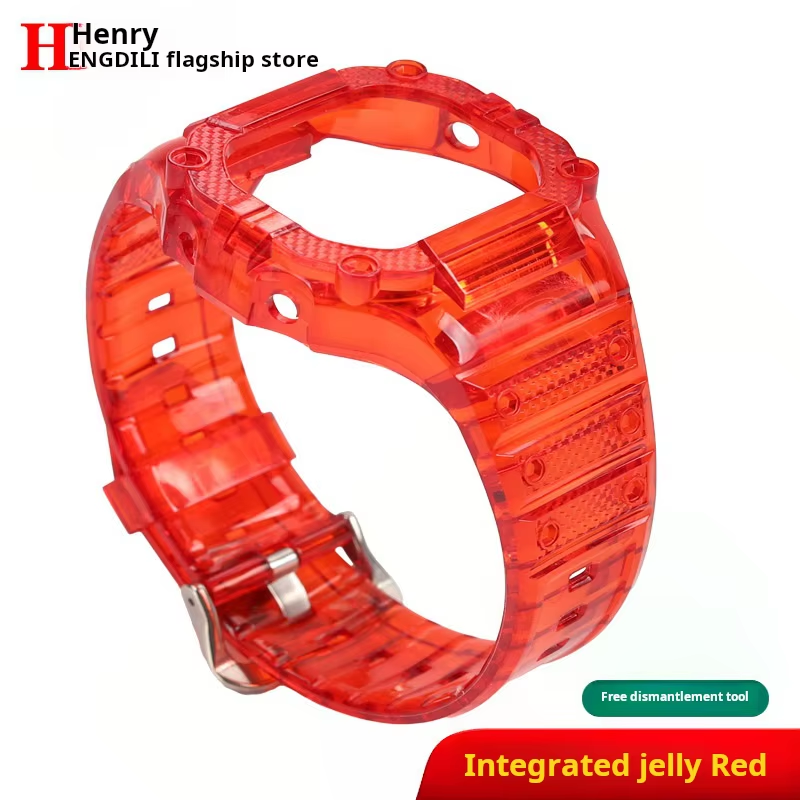 Suit for Casio G-SHOCK DW5600 GW-B5600 GW-M5610 Bezel Modified Transparent  Case