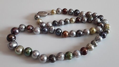 Honora Collection Multicolored Pearl Beaded Necklace 60 gr - Afbeelding 1 van 7