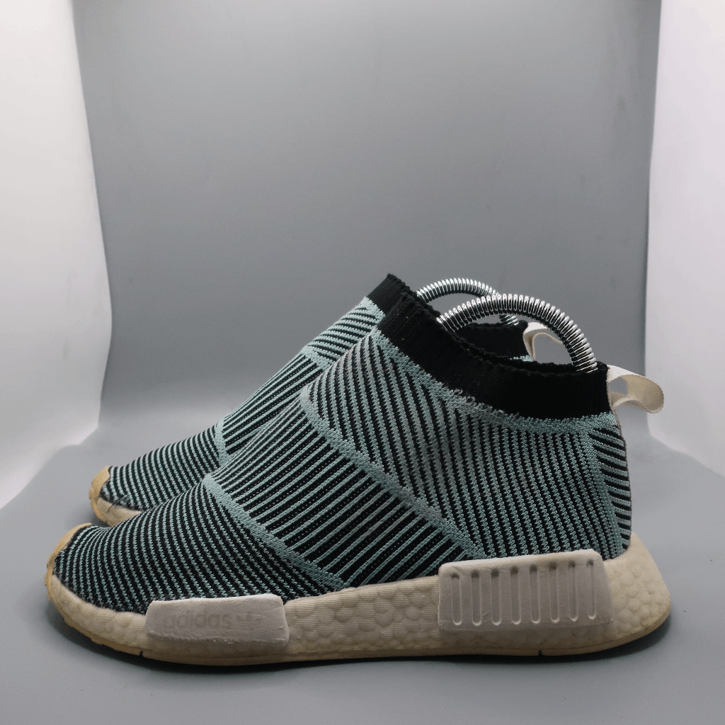 adidas gazelle silver green womens Adidas NMD CS1 Parley Primeknit Sneakers