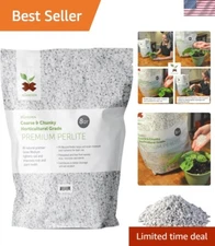 Lightweight 8 Quart Perlite Soil Additive for Improved Root Health and Moisture