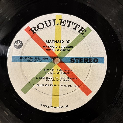 Maynard Ferguson: Maynard ‘61 LP Roulette R-52064 VG/VG - Picture 4 of 6