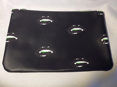 Vampire Teeth Ipsy Bag Green And Black New