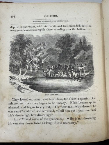 HARPER’S STORY BOOKS-Jacob Abbott-Virginia or Little Light On Dark Say. 1855 HC - Picture 12 of 12
