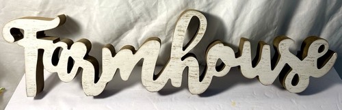 Distressed Farmhouse Wood Decor Sign - Picture 2 of 15