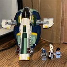 LEGO Star Wars Jango Fett's Slave I 75015 Complete Set 367 Pieces Minifigures