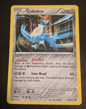 Pokemon TCG Cobalion Card BW72 Black & White Holo Promo LP