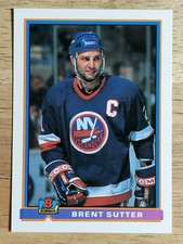 1991-92 Bowman #226 Brent Sutter