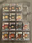 Funko Bitty Pop Disney Princess Lot Of 14 - 12 Common + 2 Chase 1/3 + 4 Shelves