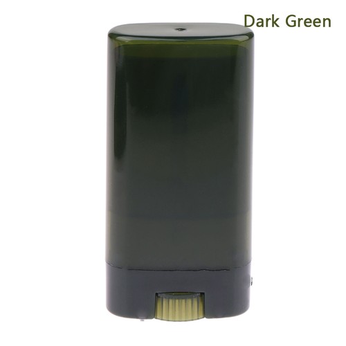 15g Empty Refillable Bottle Plastic DIY Lipstick Lip Balm Tubes Oval Container - Imagen 14 de 17
