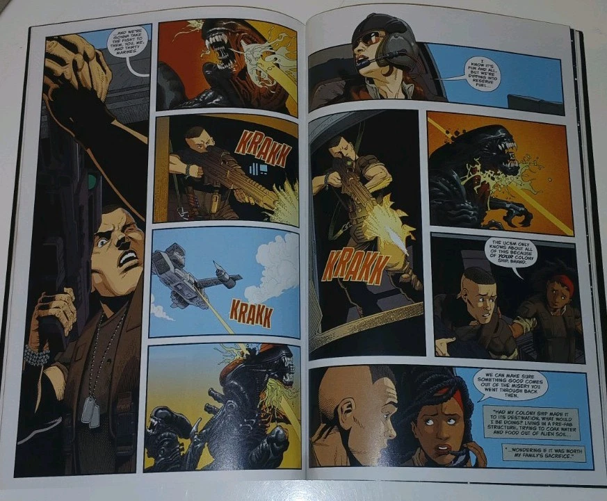 Aliens Rescue Graphic Novel 2020 1st Print Edition RARE OOP By Dark Horse Foto 2 de 4