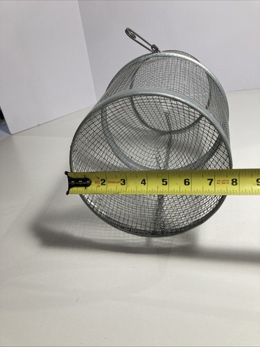 Vintage Used Galvanized Wire Minnow Trap - Picture 3 of 7