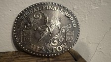 Hesston National Finals Rodeo 1988 Belt Buckle