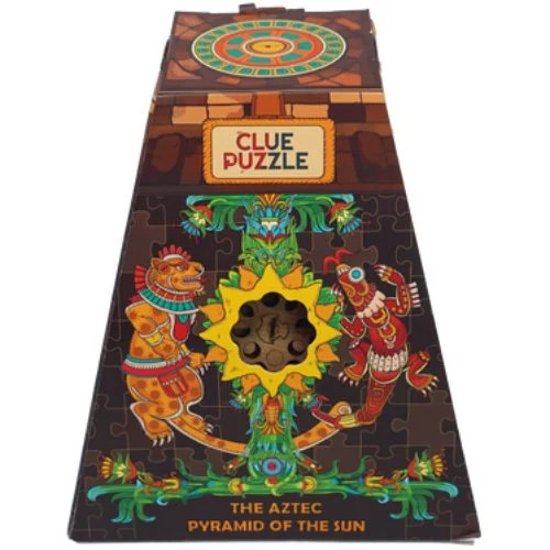 Fatigué des écrans ? Le puzzle Aztec Pyramid of the Sun Cluepuzzle vous détend
