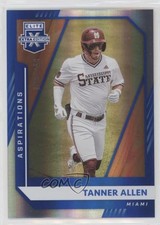 2021 Panini Elite Extra Edition Aspirations Blue 180/249 Tanner Allen #118 2a9