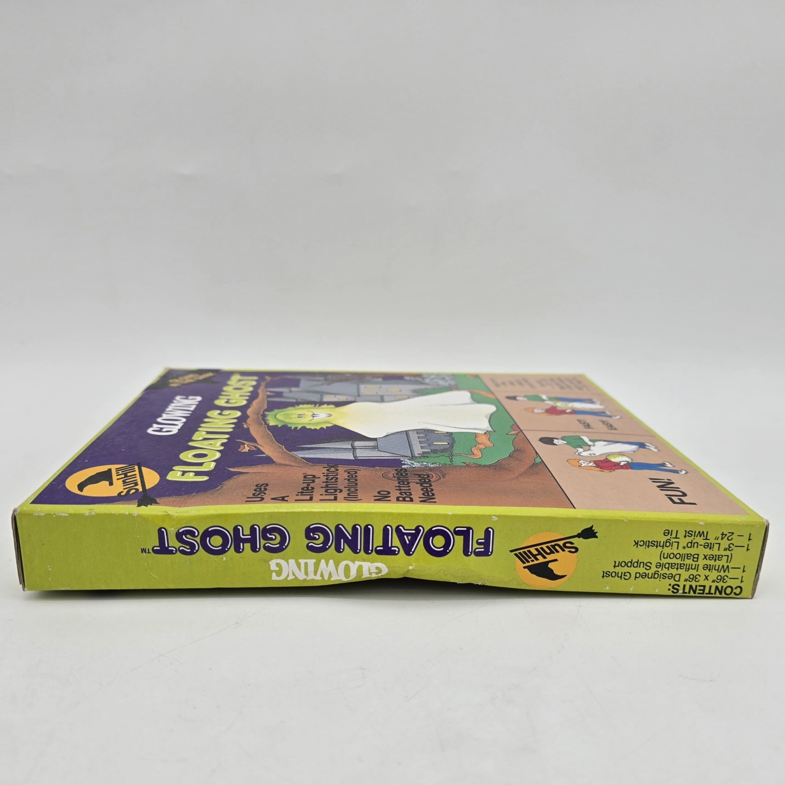 Sun Hill Glowing Floating Ghost Vintage Halloween Decoration 1989 Sealed Box