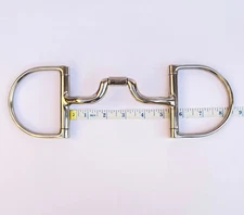 Myler® Dee Bit without Hooks and Narrow Low Ported Barrel 5 1/4"