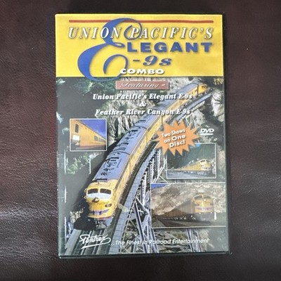 Union Pacific's Elegant E-9s Combo DVD Pentrex Feather River Canyon UP Sherman