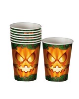 Halloween KüRbis Party Becher Set 6 StüCk