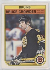 1982-83 O-Pee-Chee Bruce Crowder #9 0m8e