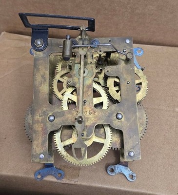 COMET 85 German Mantle Clock Movement 26056 PARTS AS-IS REPAIR RESTORE REPLACE