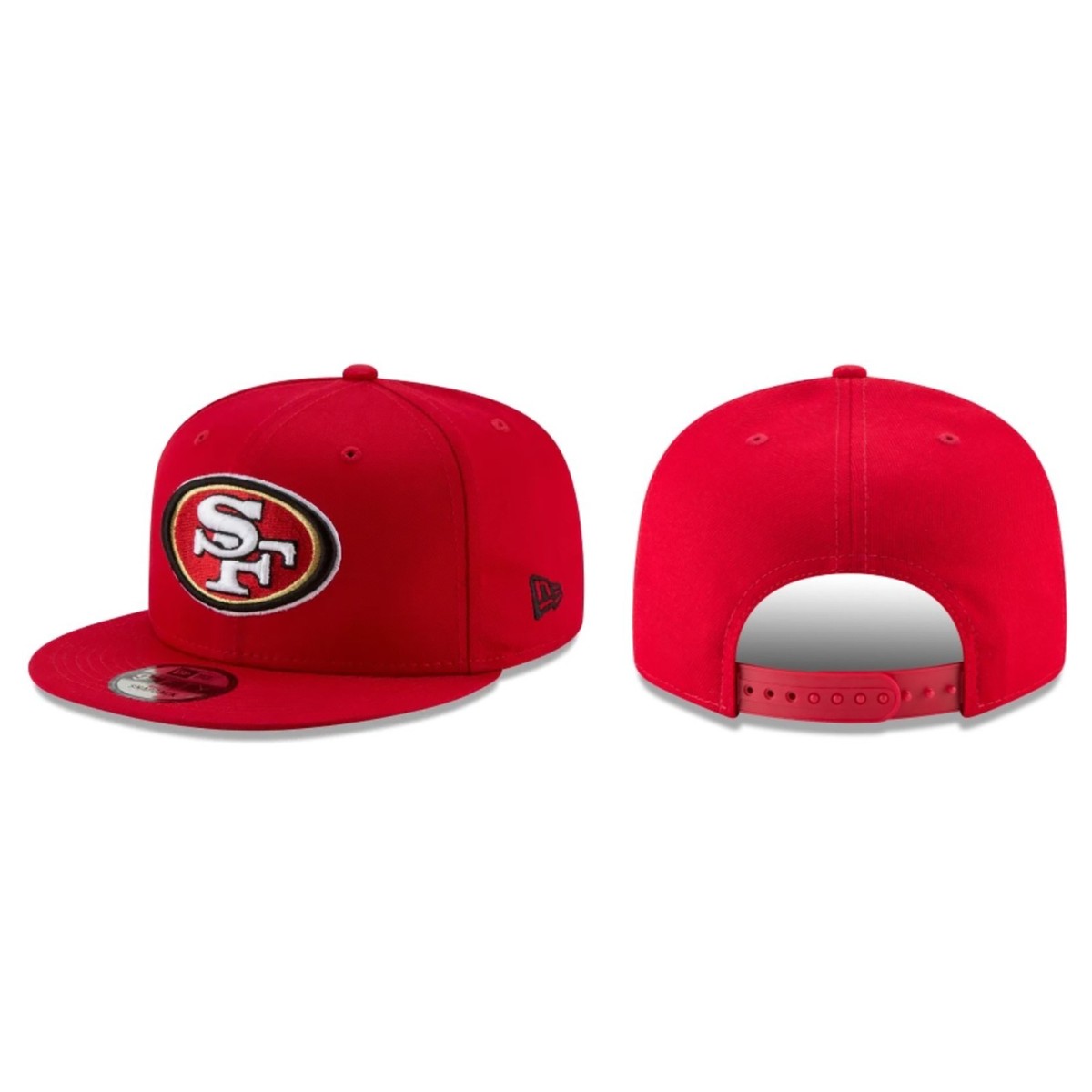 NFL San Francisco 49ers Women’s Red Sequin SF Cadet Military Hat Cap Adjustable Women San Francisco 49ers Sports Fan Cap, Hats for sale | eBay main image 2