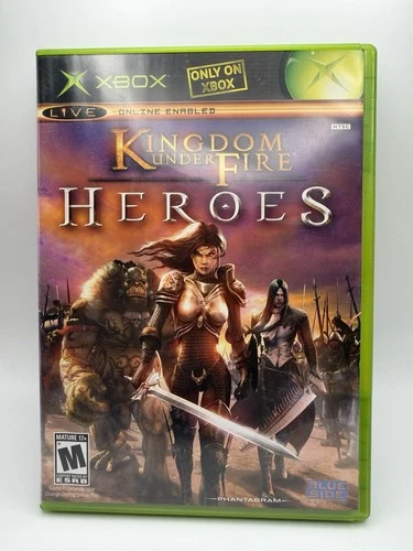 Kingdom Under Fire: Heroes Microsoft Xbox 2005 Complete CIB Manual Working