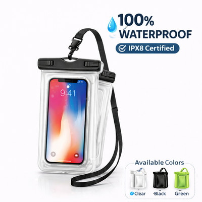 Wasserdichte Handyhülle Unterwasser Handytasche Cover Dry Bag für Smartphones 2 Stück