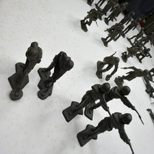 Vintage Lot of Louis Marx WW2 Recast Reissue Figures 39 in 20 different poses