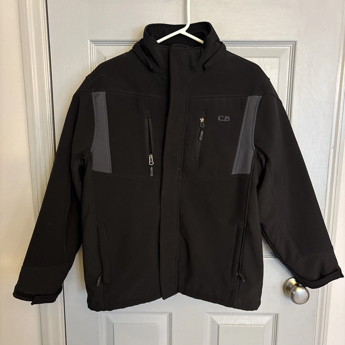CB Sports Coats, Jackets & Vests Black Polyester Outer Shell for