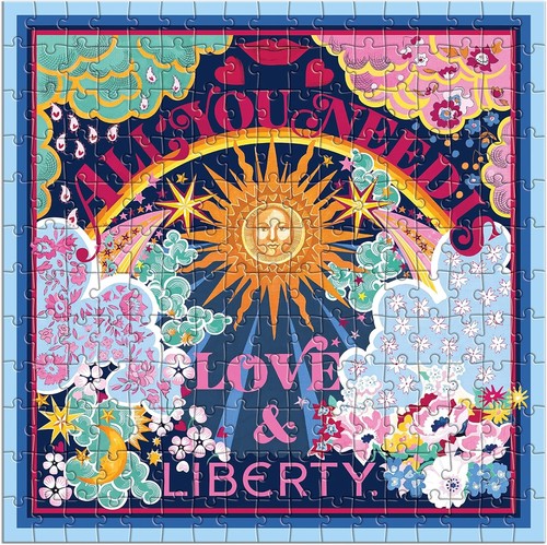 Galison Liberty Power of Love – 4 200-Piece Puzzles Block Set with Iconic... - Picture 5 of 9