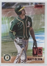 2021 Topps Stadium Club Virtual Reality Red Matt Olson #VR-10 10ak