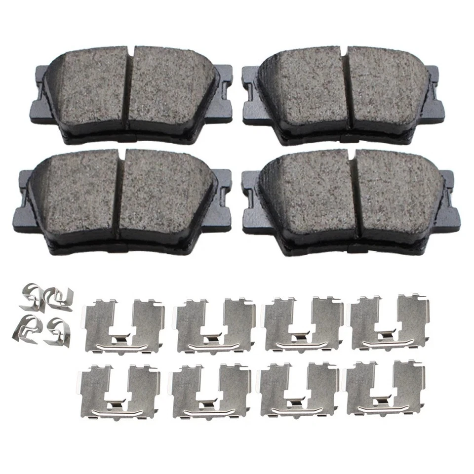 Juego de pastillas de freno traseras Akebono ACT1212A para Lexus ES350 Pontiac Vibe Toyota Avalon Foto 4 de 4