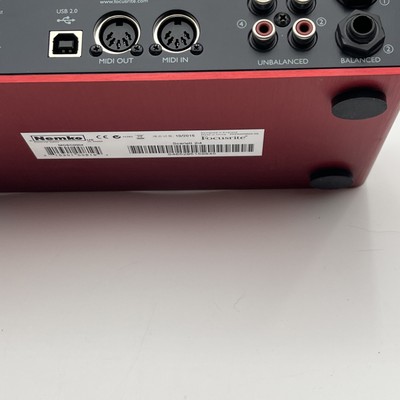 Focusrite SCARLETT 2I4 1st GEN USB 24 Bit Audio Interface | eBay