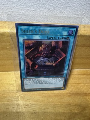 Shien's Dojo - EXVC-EN057 - Super Rare - 1st Edition - NM - Yugioh! TCG