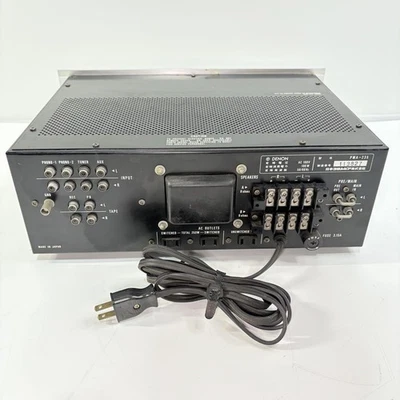DENON PMA-235 Integrated Amplifier Vintage Hi-Fi Stereo From Japan