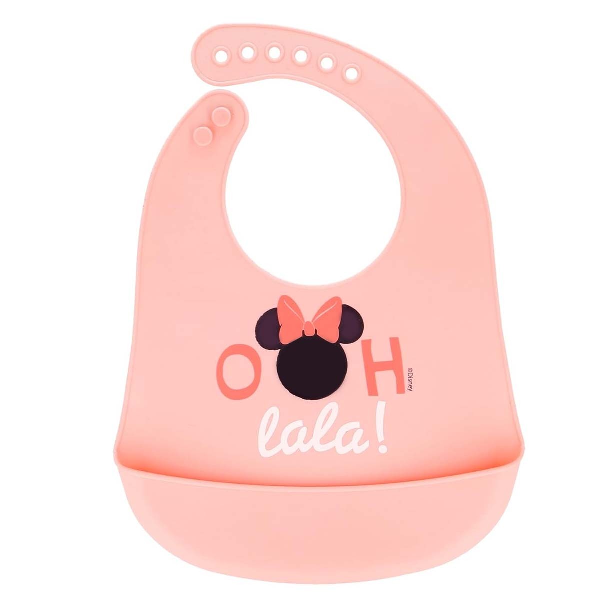 Minnie Mouse bavoir bébé idéal pour les repas autonomes et les pique-niques