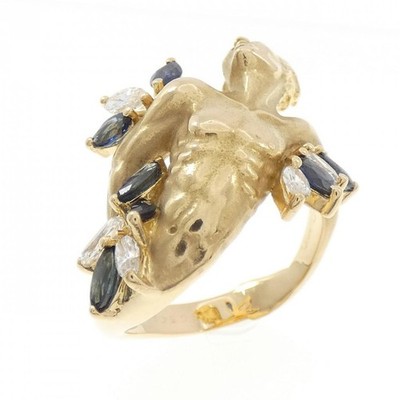 Authentic Carrera y Carrera Sapphire Ring #230-000-357-9755